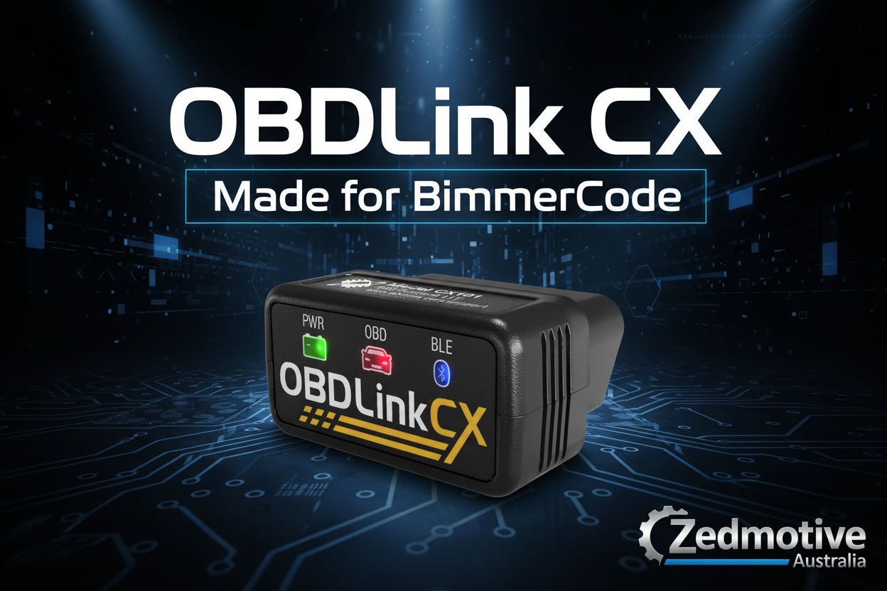 OBDLink CX BimmerCode Bluetooth 5.1 BLE OBD2 Adapter BMW Mini iOS