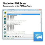 OBDLink EX  Designed for FORScan 100% Compatible! - Zedmotive