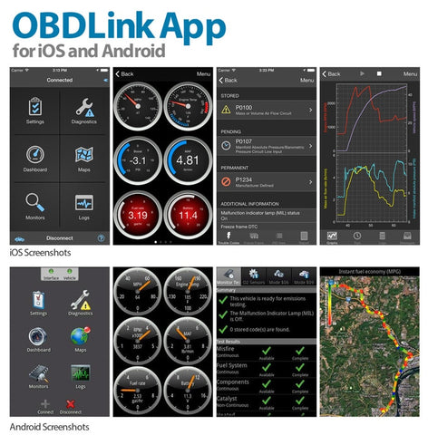 OBDLink LX OBD2 Bluetooth Scanner Quick Start Guide